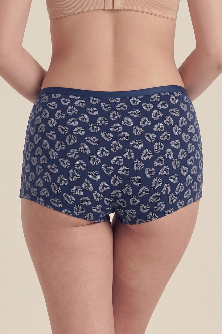 Zivame Medium Rise Full Coverage Boyshort (Pack of 2) - Multicolor — image 9